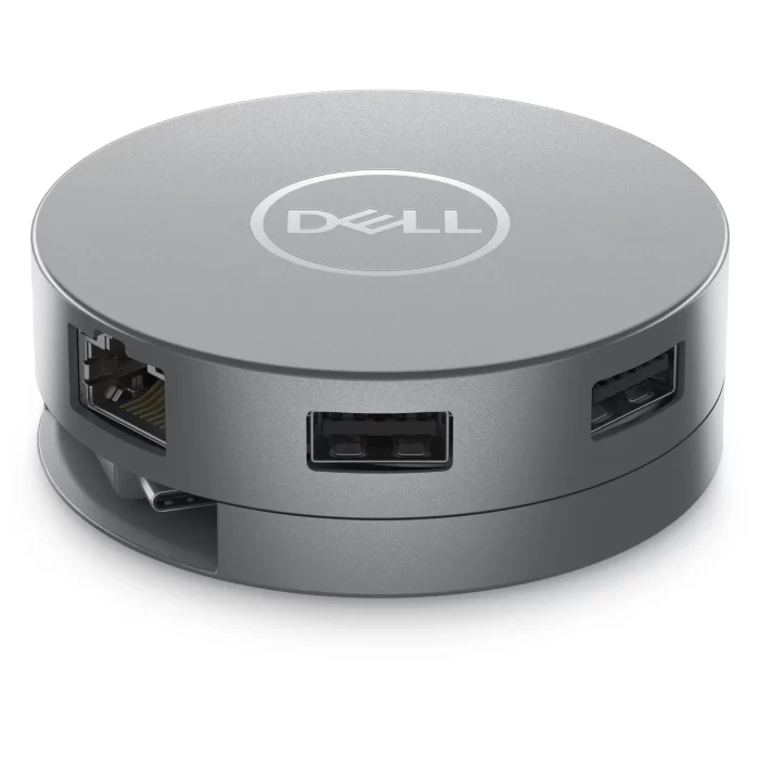 Dell Adapter DA305 - USB-C to Ethernet 10/100/1000 / x2 USB-A 3.1 / x1 USB-C (90W Power Pass Through) / HDMI 2.0 / DP - Image 3