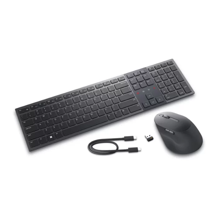 Dell KM900 Premier Collaboration Wireless Keyboard and Mouse - US International (QWERTY) - Image 3