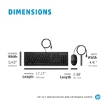 HP 225 Wired Keyboard and Mouse Combo - Image 5