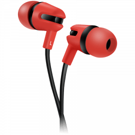 CANYON headphones SEP-4 Mic Flat 1.2m Red