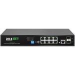 Duxbury AI 10-port Layer 2 Managed GbE PoE Switch DUX1510P