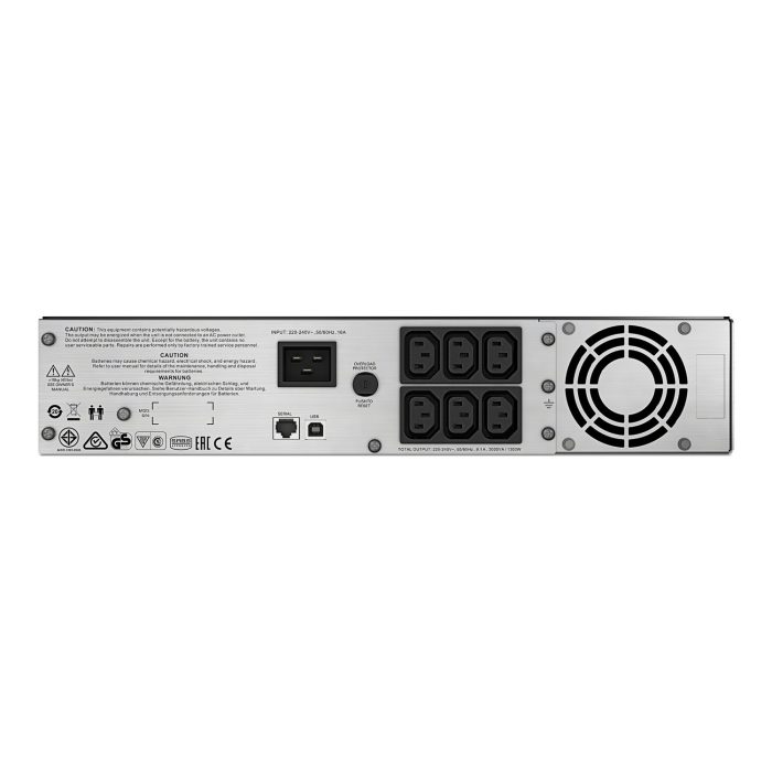 APC Smart-UPS C 2000VA, 1300W, 2U Rack Mount 230V - Image 3