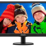 Philips V-line 19.5-inch 720p HD Ready Flat Monitor 203V5LHSB2/73