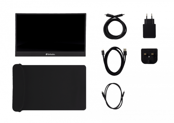 Verbatim PM-14 14-inch 1920 x 1080p FHD 16:9 6ms IPS LCD Portable Monitor MNPH49590 - Image 4