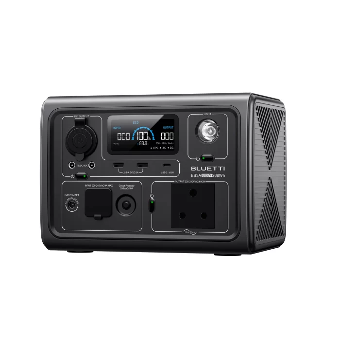 Bluetti EB3A Portable Power Station 600W 268Wh - Image 4