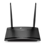 TP-Link 300Mbps Wi-Fi N 4G LTE Router / 3 X 10/100Mbps LAN Ports And 1X10/100Mbps LAN/WAN Port