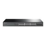 TP-Link Jetstream 28-Port Gbit Smart Switch With 24 X Port PoE+ & 4 X Gbit SFP Slots