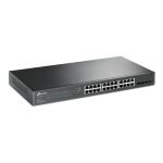 TP-Link Jetstream 28-Port Gbit Smart Switch With 24 X Port PoE+ & 4 X Gbit SFP Slots - Image 2