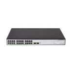 H3C S1600V2-26P-HPWR L2 Ethernet Switch with 24x 10/100/1000 BASE-T PoE+ Ports and 2x 1G SFP Ports, 370W PoE+ Capacity, AC PSU