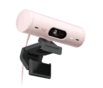 Logitech Brio 500 Webcam Rose - Image 4